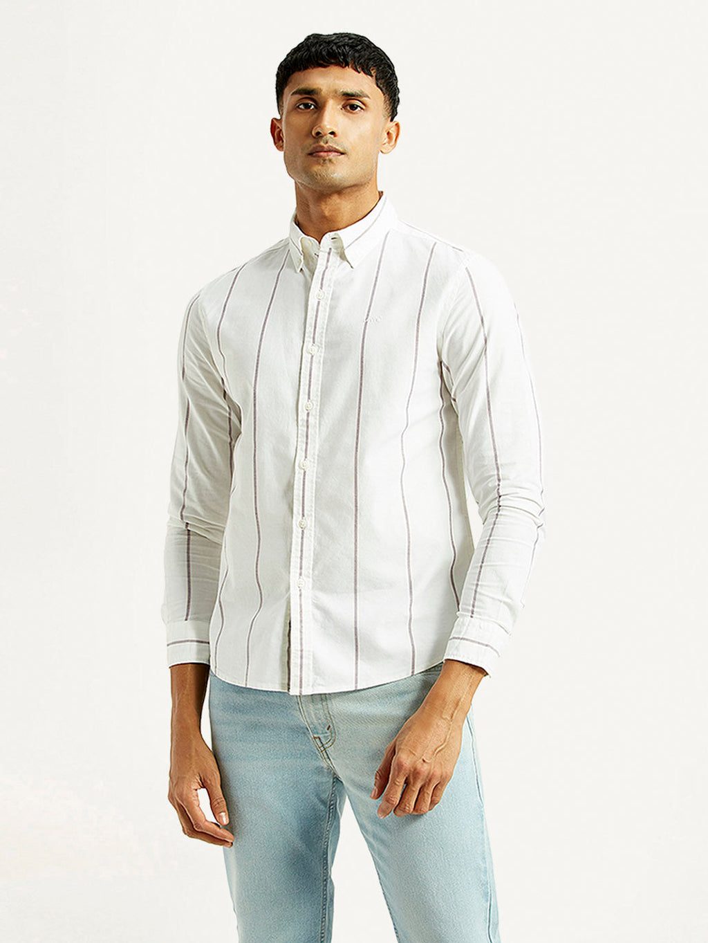 Men's Striped Slim Fit Shirt