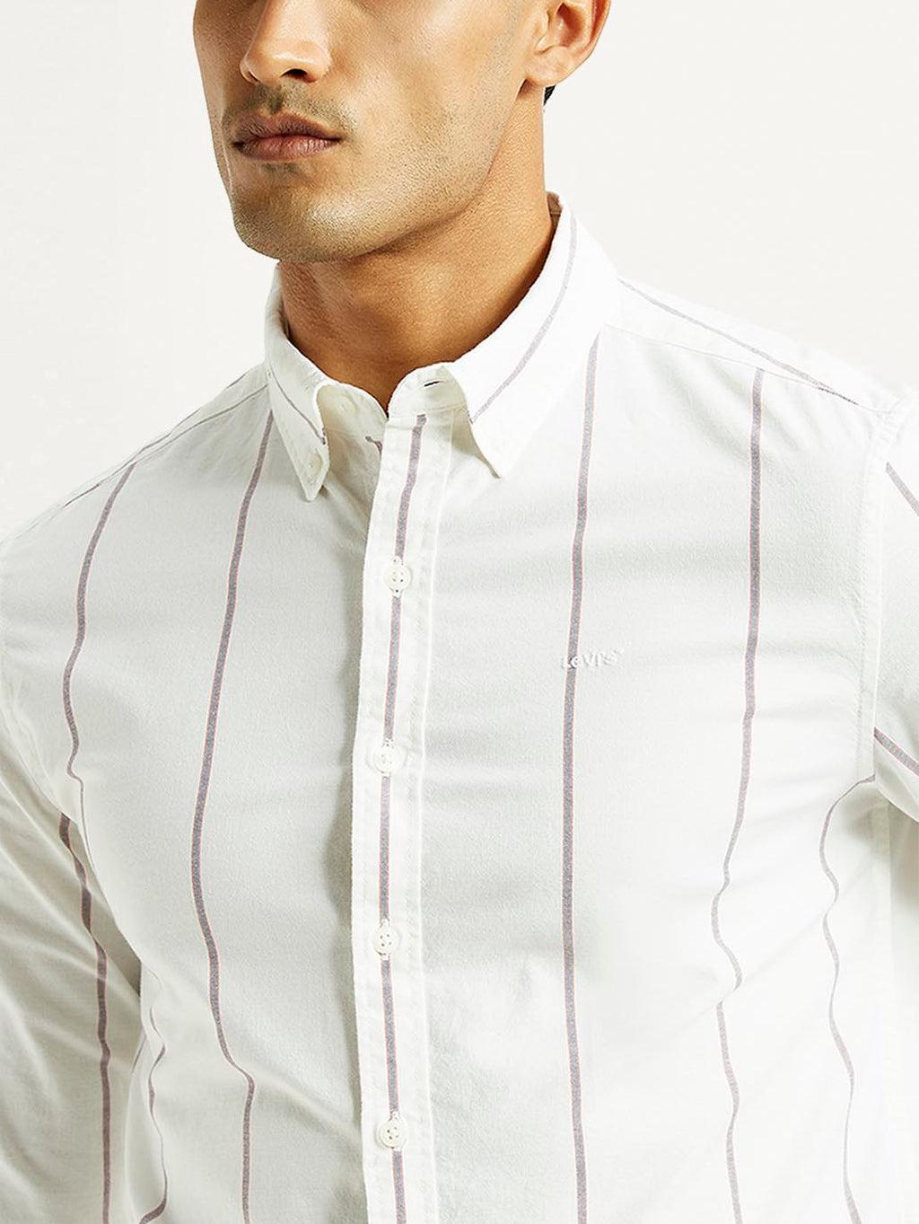 Men's Striped Slim Fit Shirt