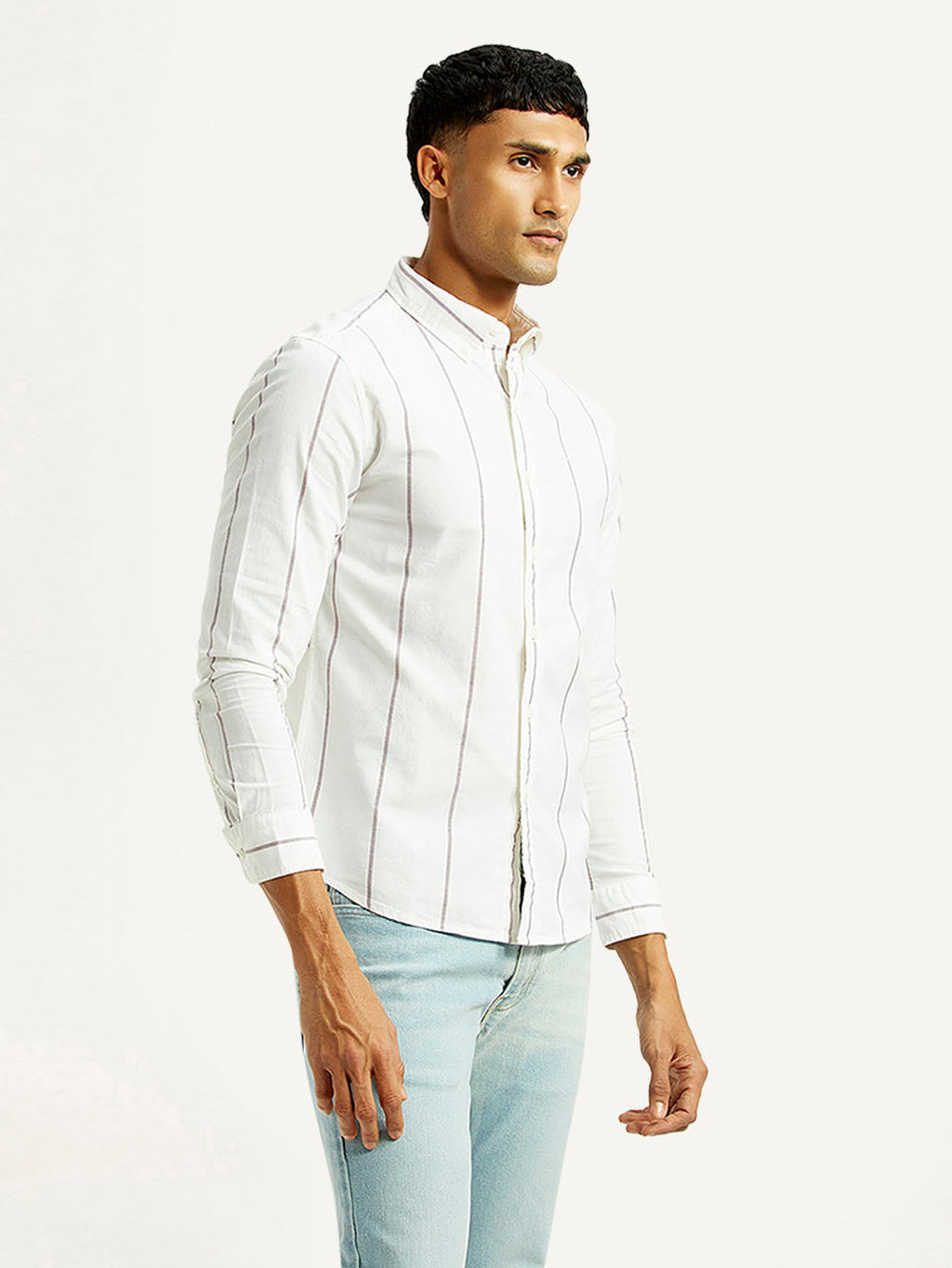 Men's Striped Slim Fit Shirt