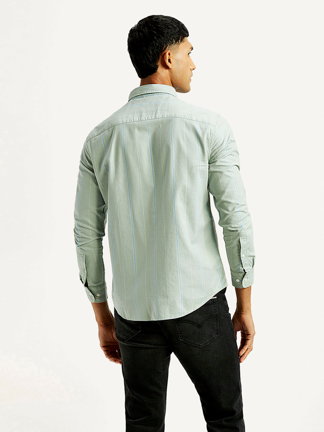 Men's Striped Slim Fit Shirt