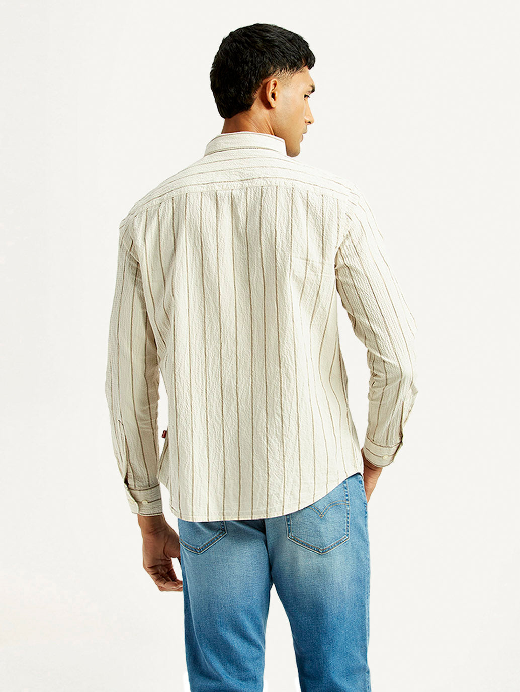 Men's Striped Slim Fit Shirt