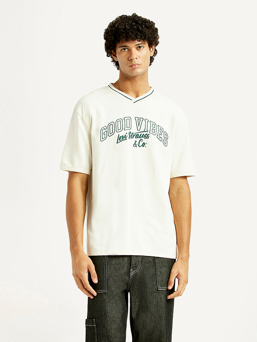 Men's Printed Loose Fit T-Shirt