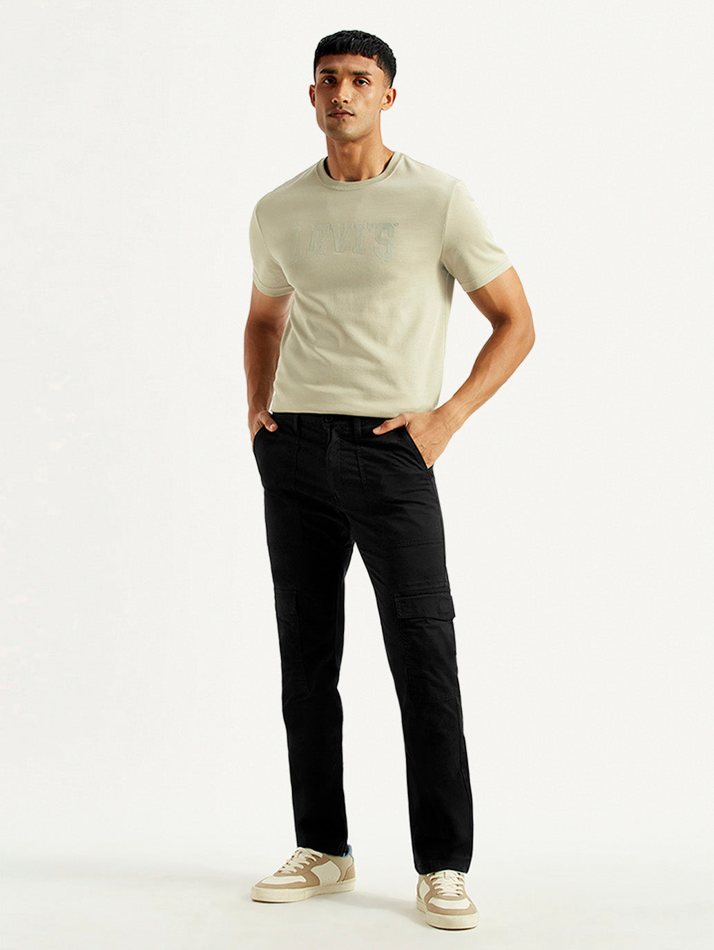 Men's 511 Black Slim Fit Cargo Trousers