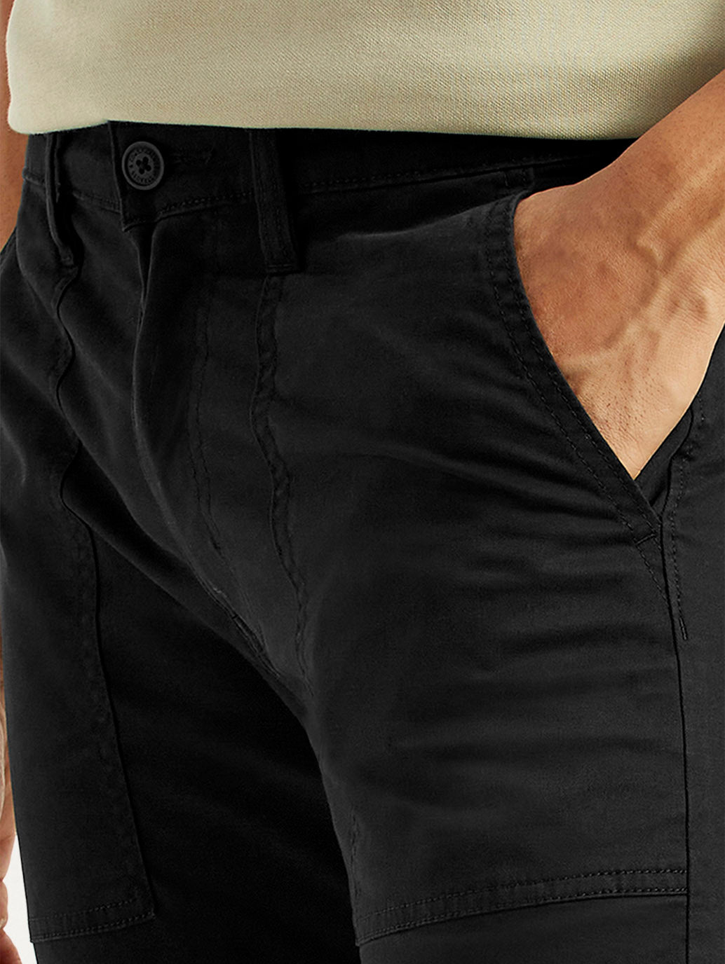 Men's 511 Black Slim Fit Cargo Trousers