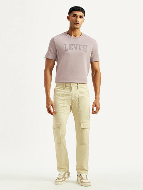 Men's 511 Beige Slim Fit cargo Trousers