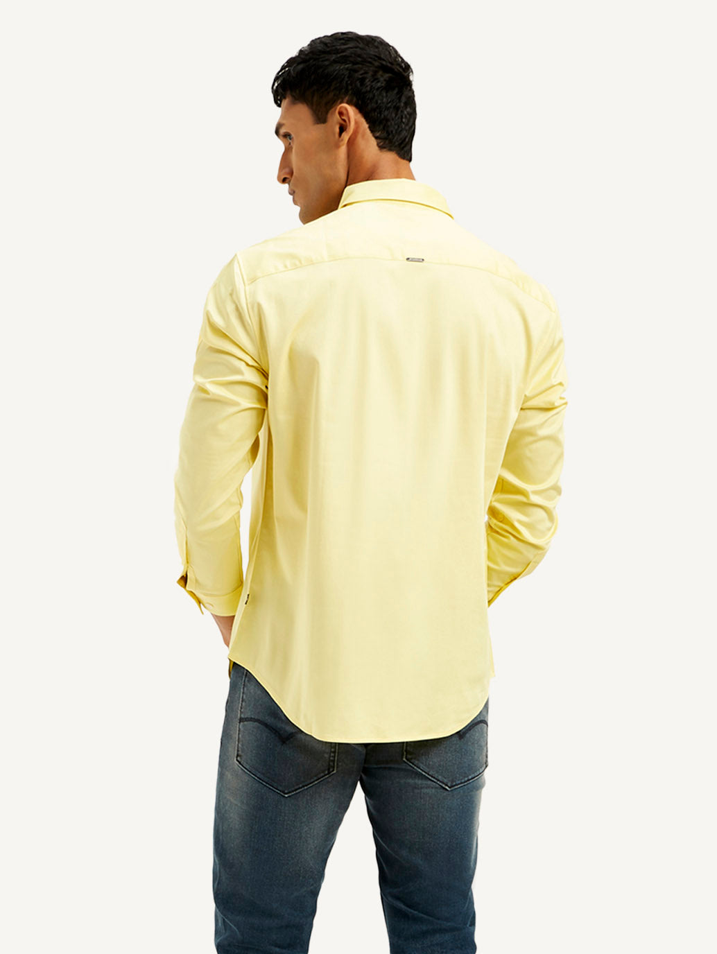 Men's Redloop Solid Slim Fit Shirt
