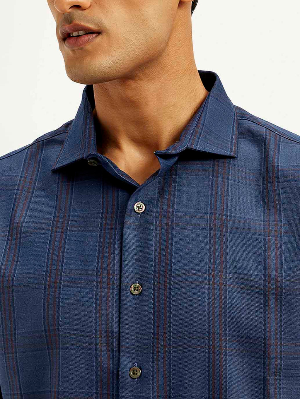 Men's Redloop Checkered Slim Fit Shirt