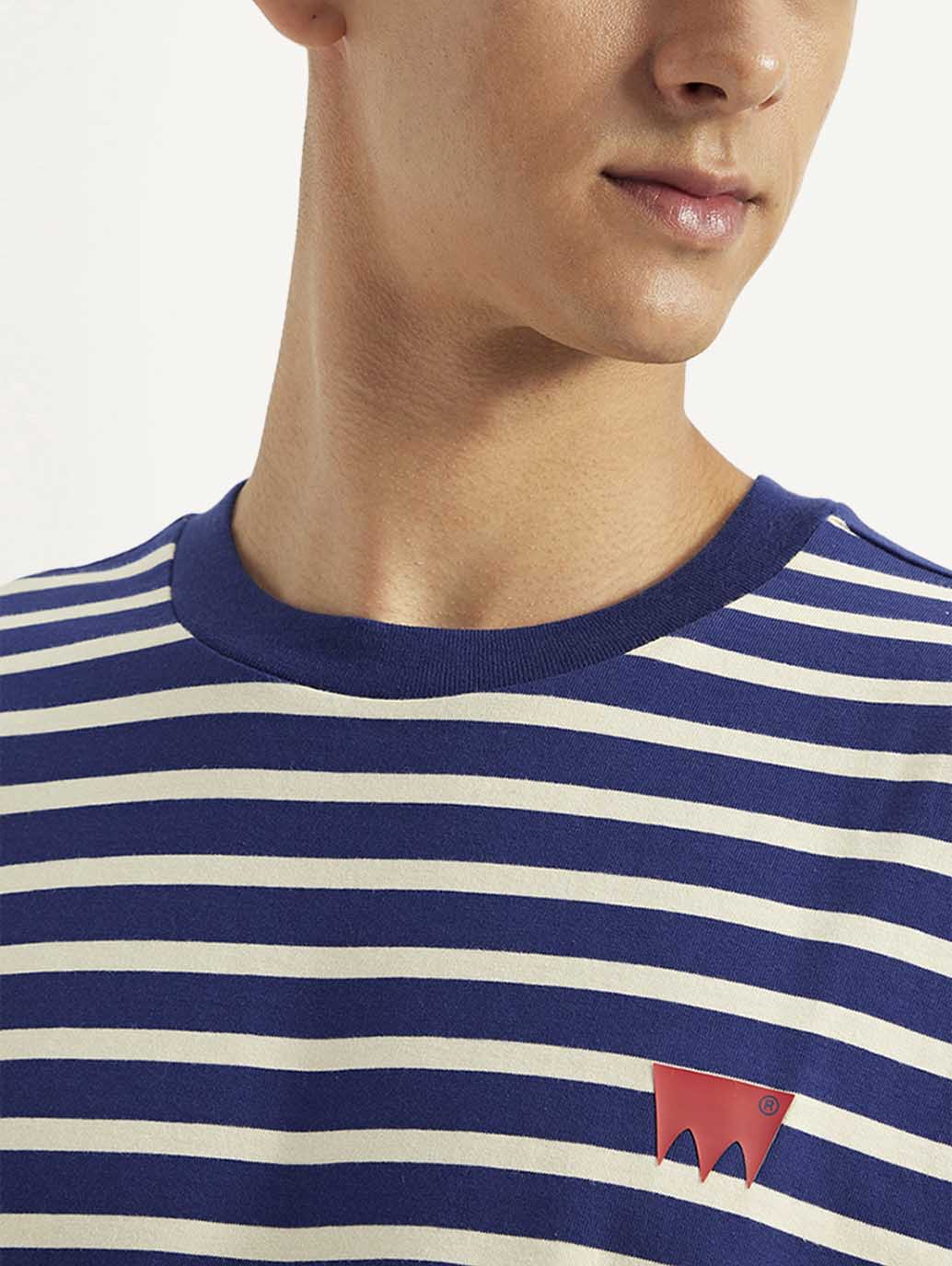 Men's Striped Relaxed Fit T-Shirt