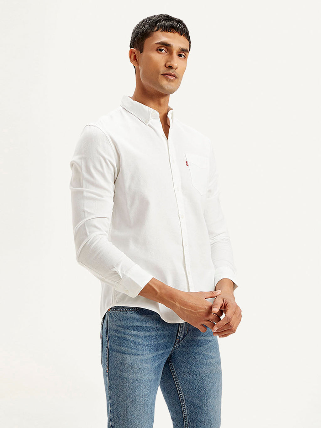 Men's Solid Slim Fit Shirt