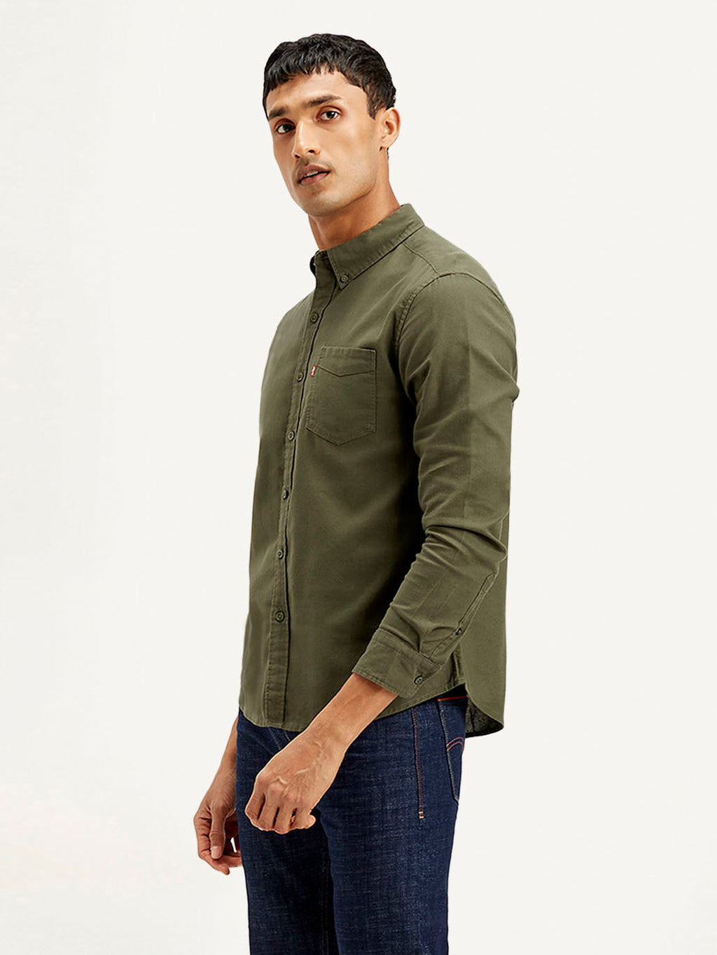 Men's Solid Slim Fit Shirt
