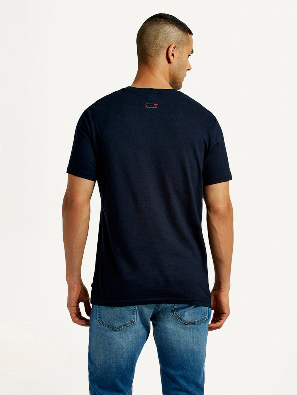 Men's Solid Black Slim Fit T-Shirt