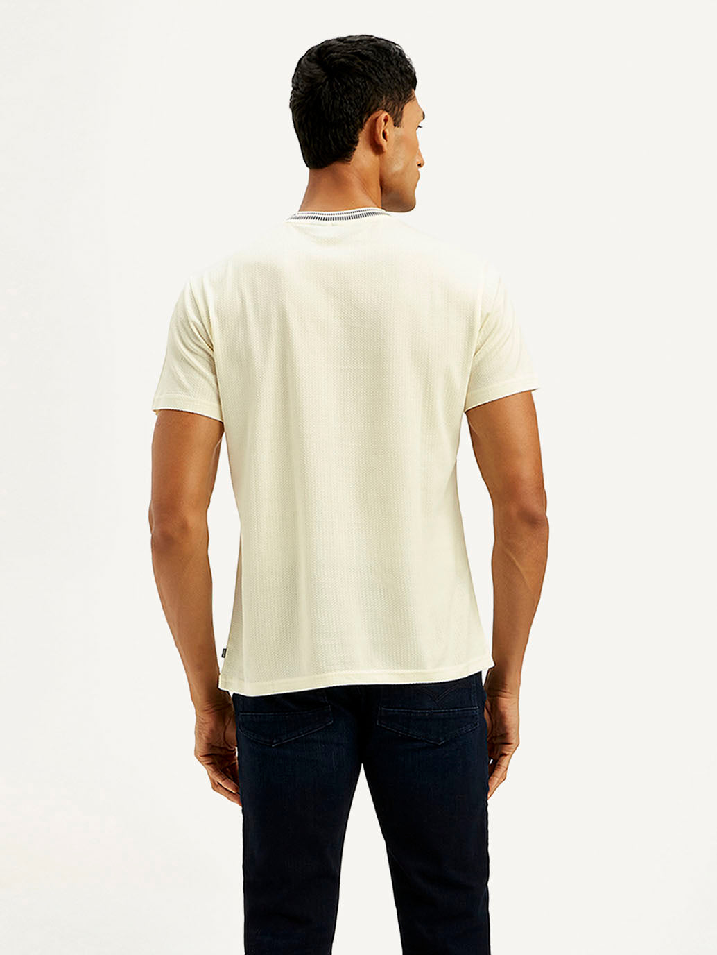 Men's Redloop Solid Slim Fit T-shirt