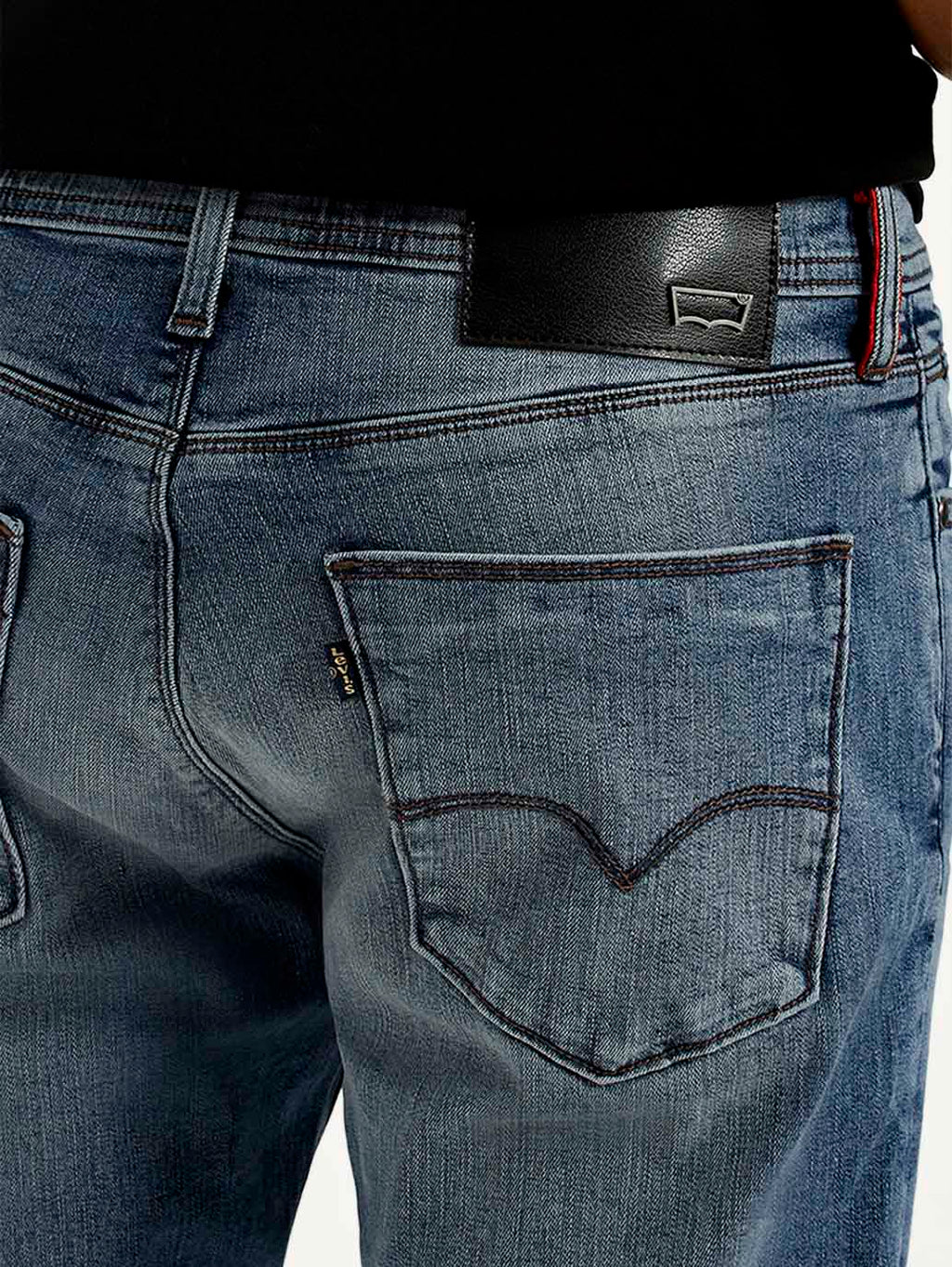 Men's Redloop 511 Indigo Slim Fit Mid Rise Jeans