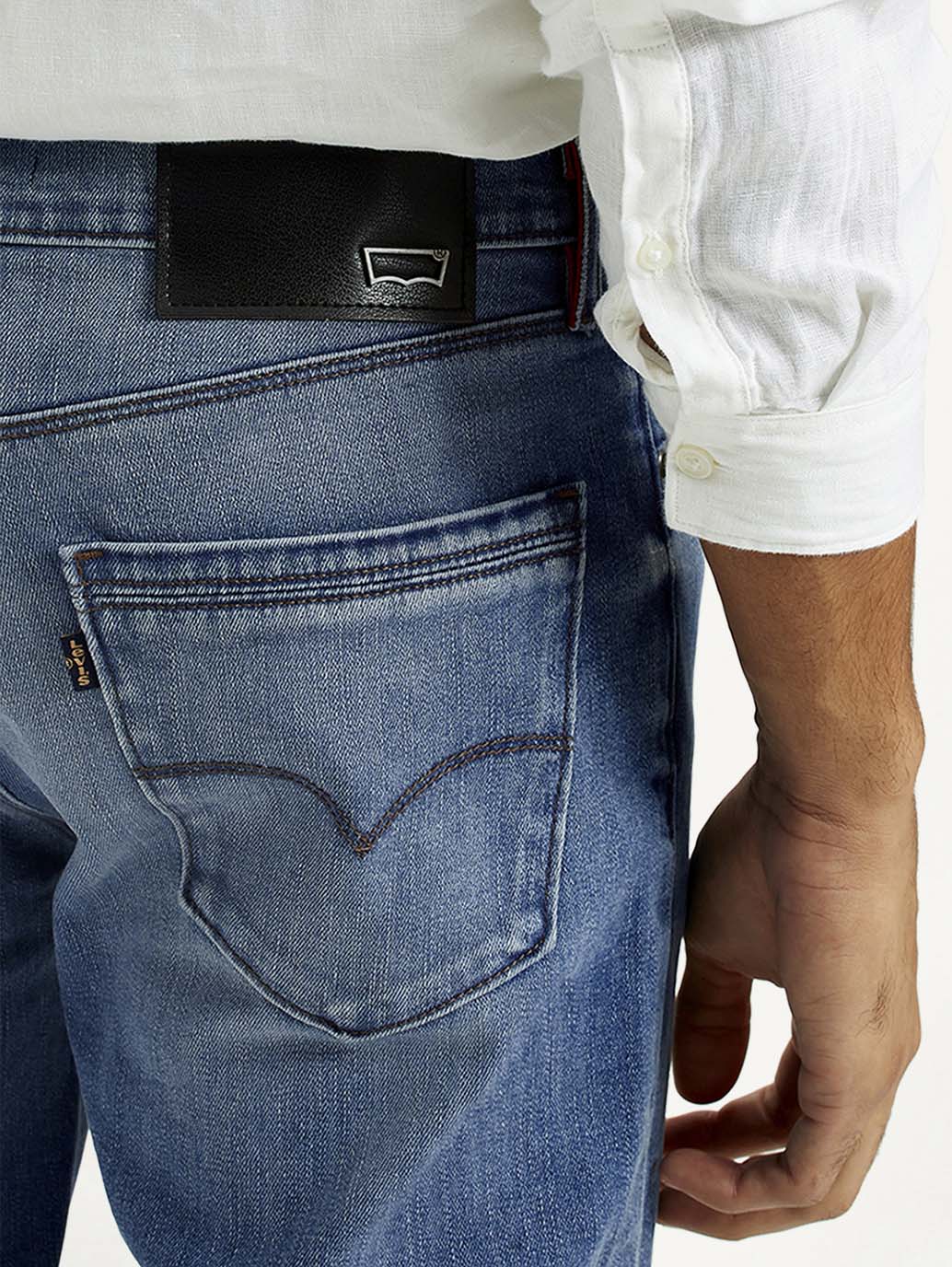 Men's Redloop 511 Indigo Slim Fit Mid Rise Jeans