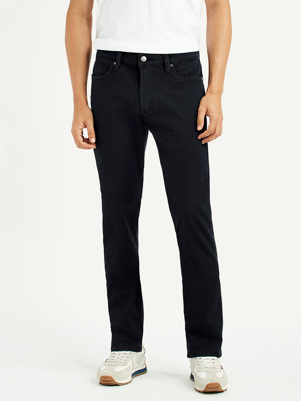 Men's 511 Black Slim Fit Mid Rise Jeans