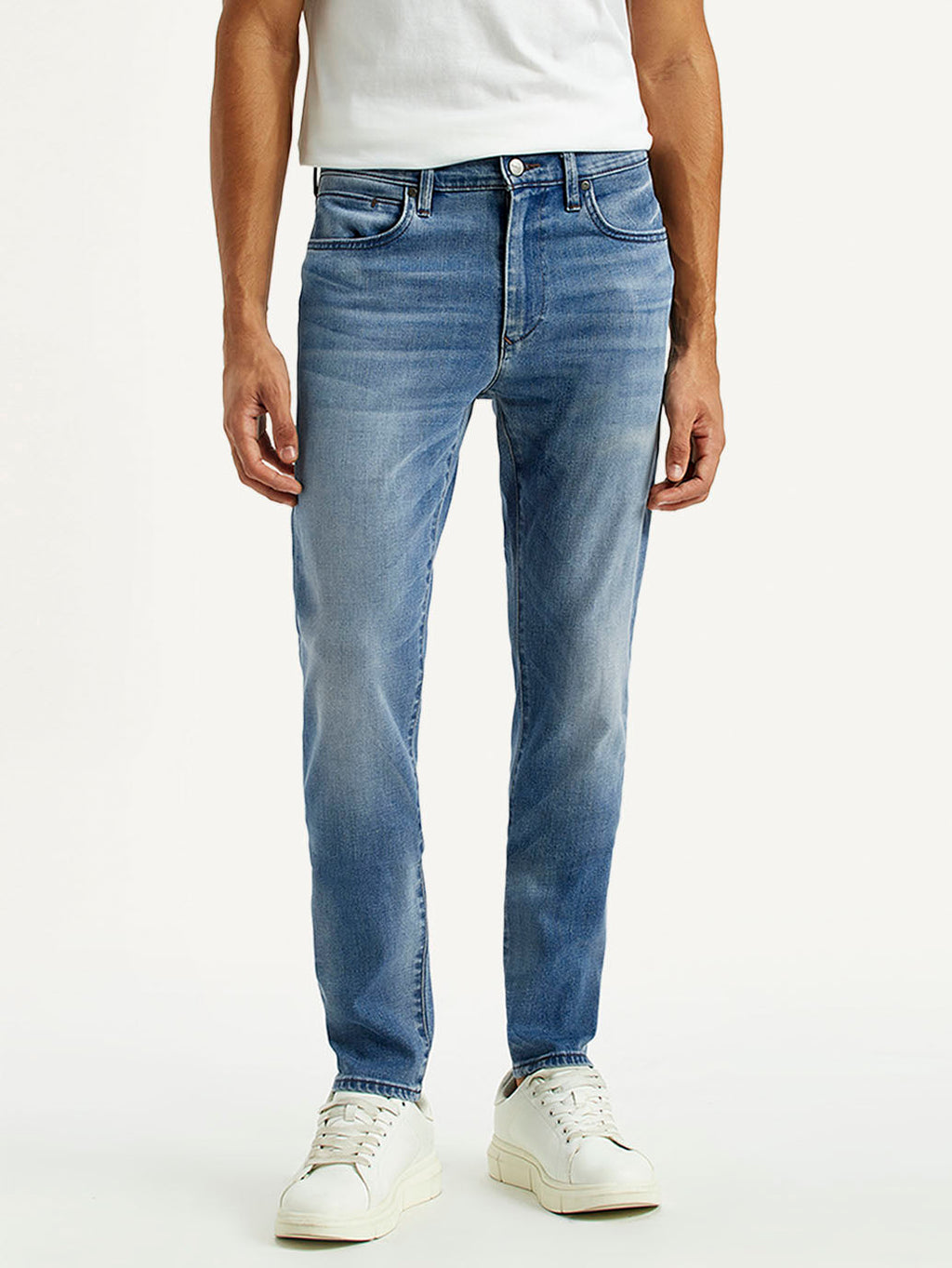 Men's Redloop 512 Indigo Slim Tapered Fit Mid Rise Jeans