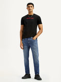 Men's Redloop 512 Dark Indigo Slim Tapered Fit Mid Rise Jeans