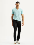 Men's Redloop 511 Black Slim Fit Mid Rise Jeans