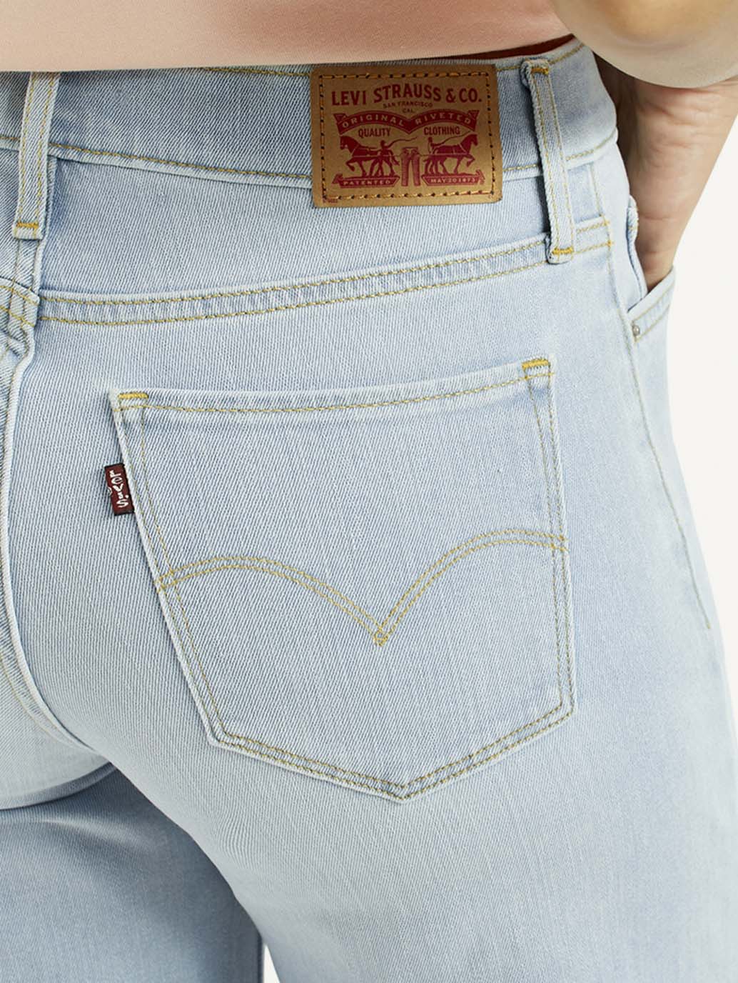 Women's 318 Light Indigo Flared Fit Mid Rise Jeans