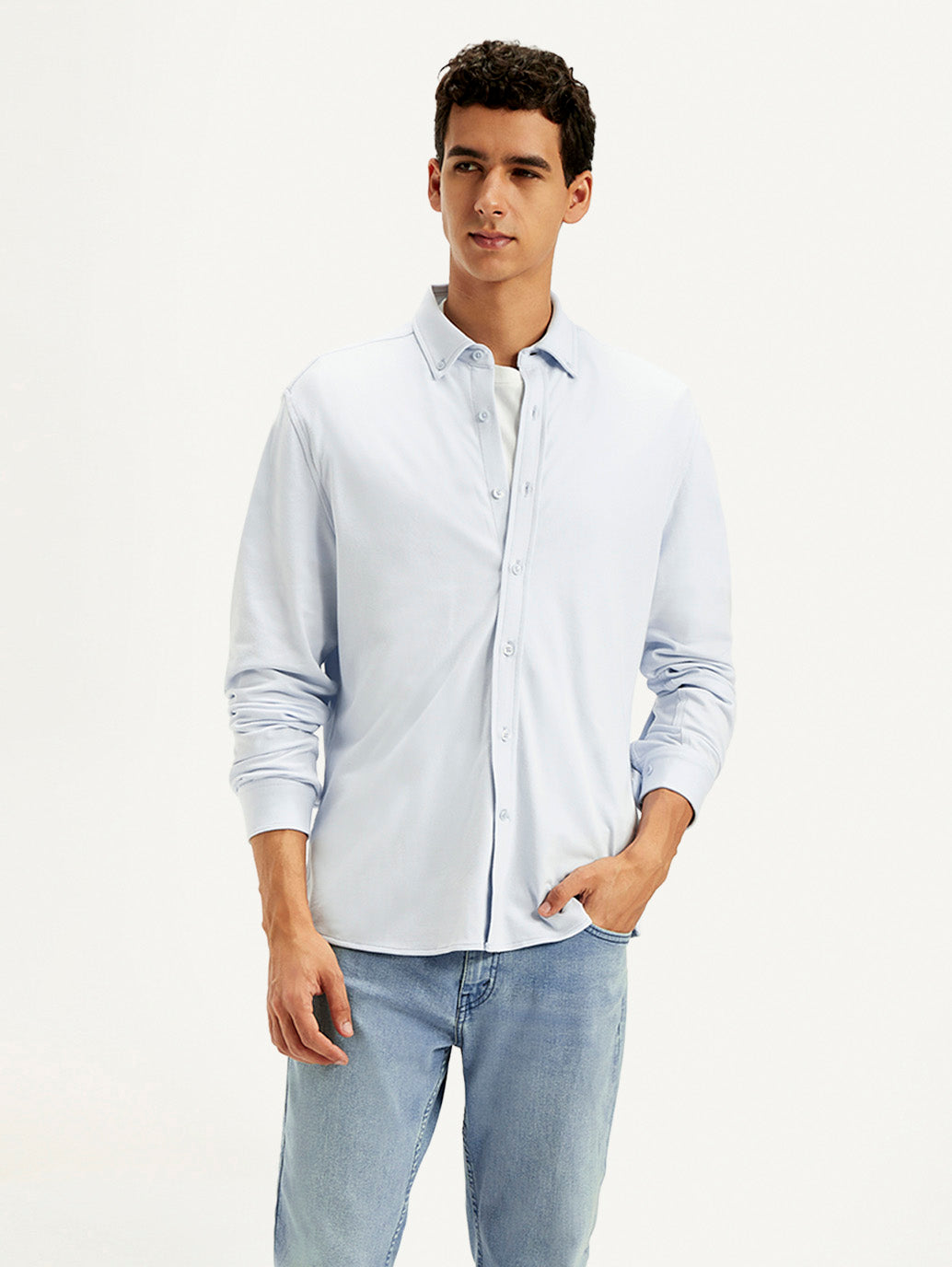 Men's Solid Slim Fit Shirt