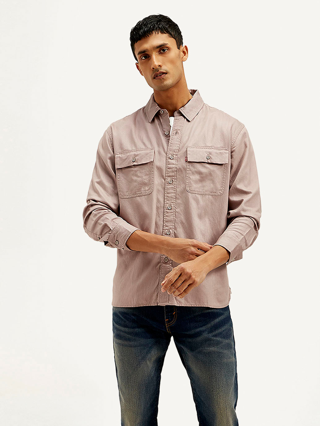Men's Solid Slim Fit Shirt