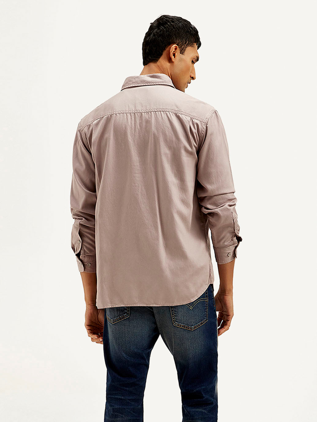 Men's Solid Slim Fit Shirt