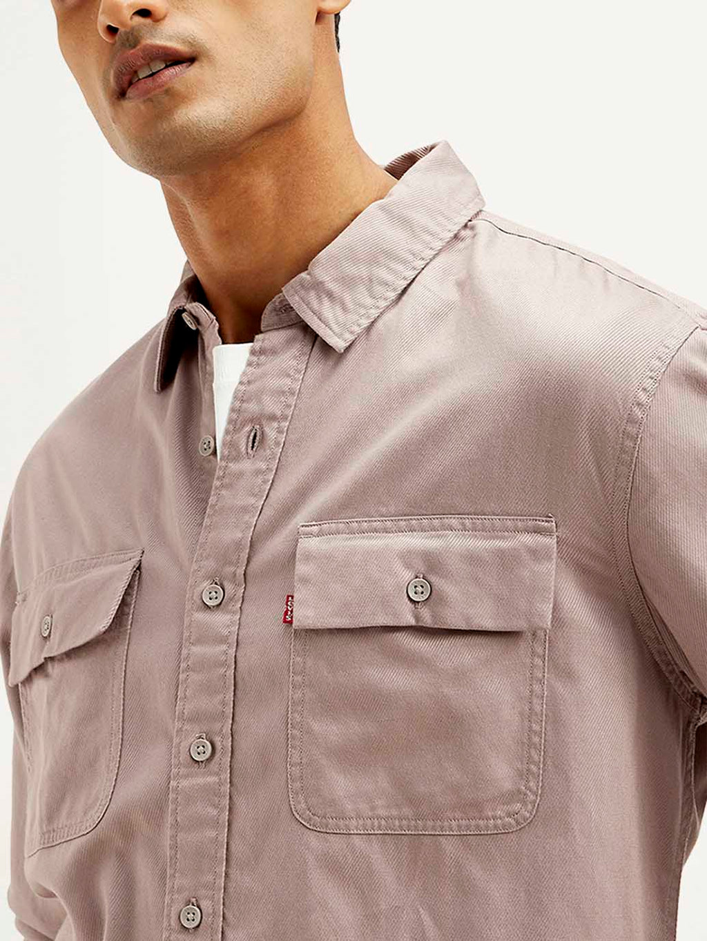 Men's Solid Slim Fit Shirt