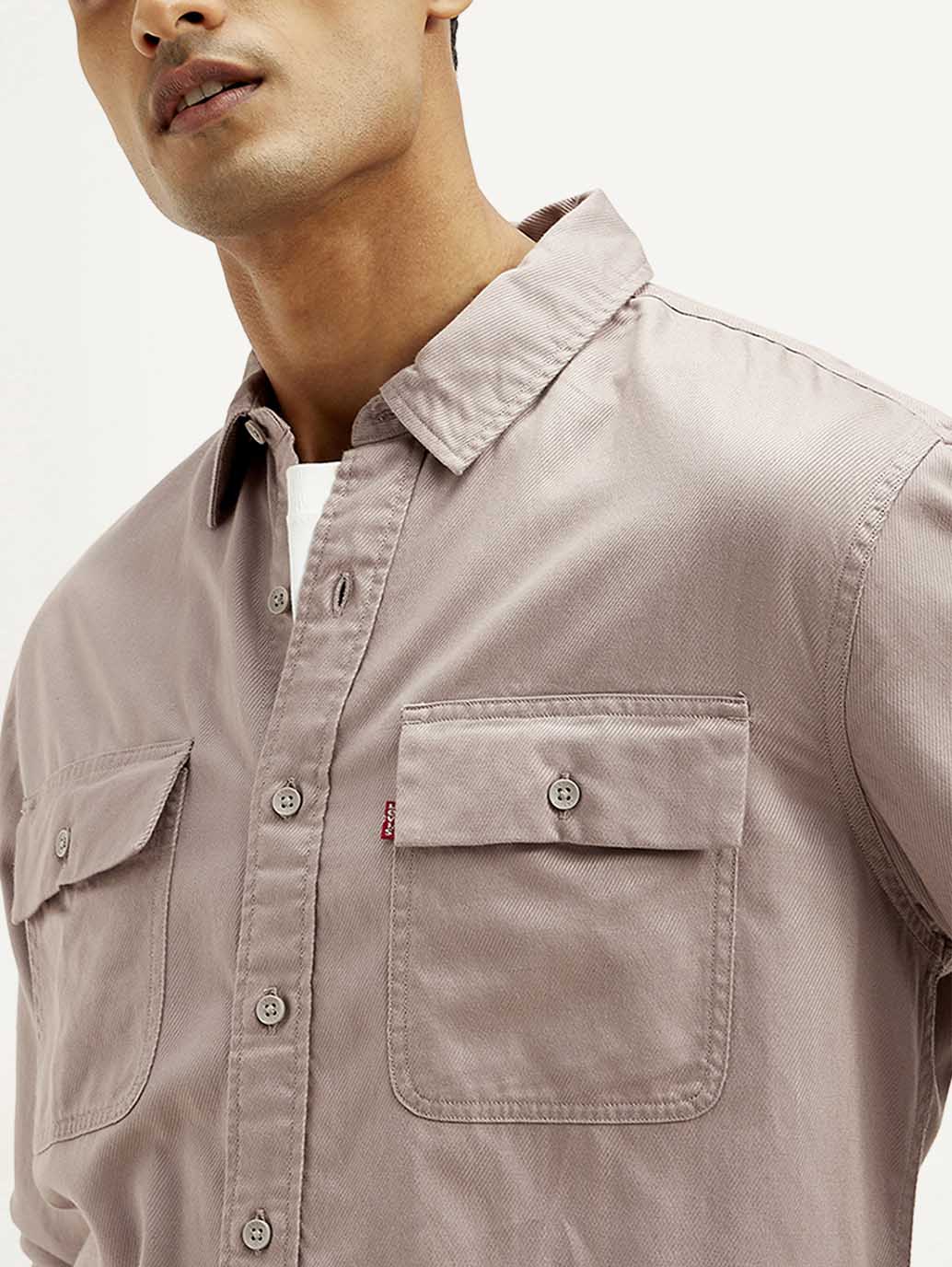 Men's Solid Slim Fit Shirt
