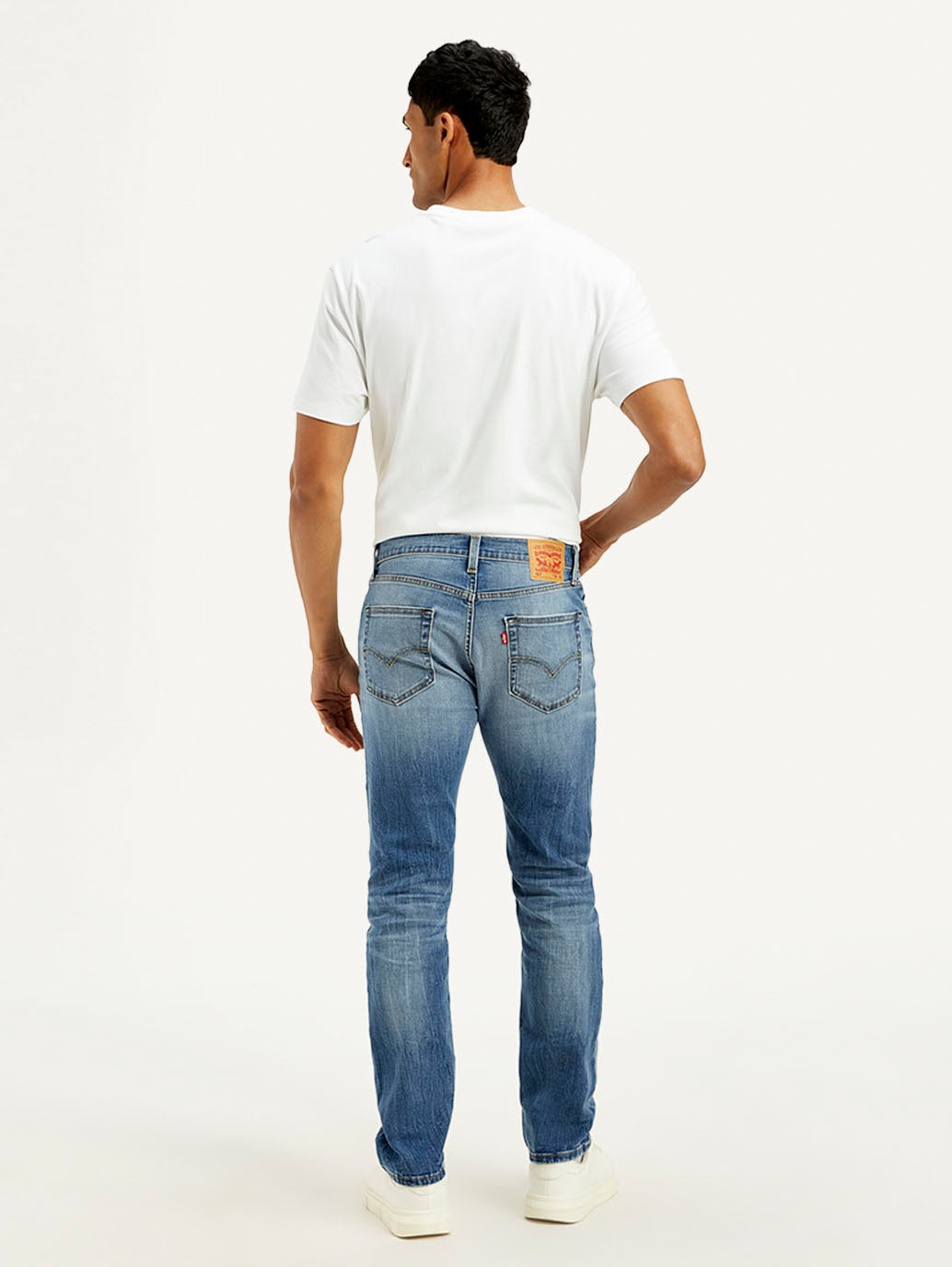 Men's 511 Light Blue Slim Fit Mid Rise Jeans