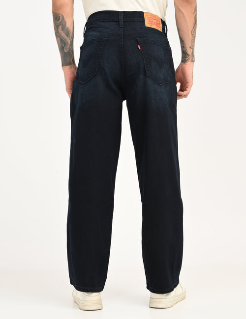 Men's 578 Dark Blue Loose Fit Mid Rise Jeans