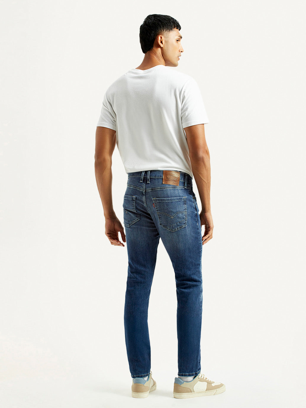 Men's 512 Blue Slim Tapered Fit Mid Rise Jeans