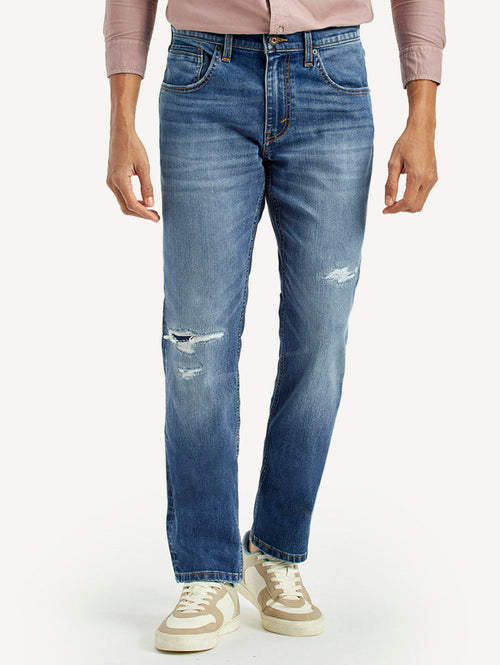 Men's 511 Mid Indigo Slim Fit Mid Rise Jeans