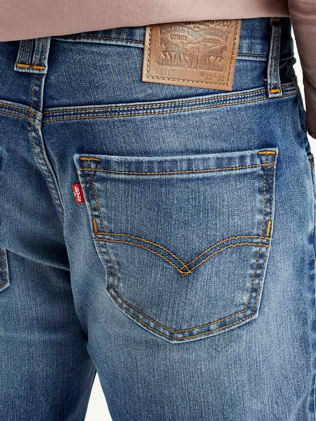 Men's 511 Mid Indigo Slim Fit Mid Rise Jeans