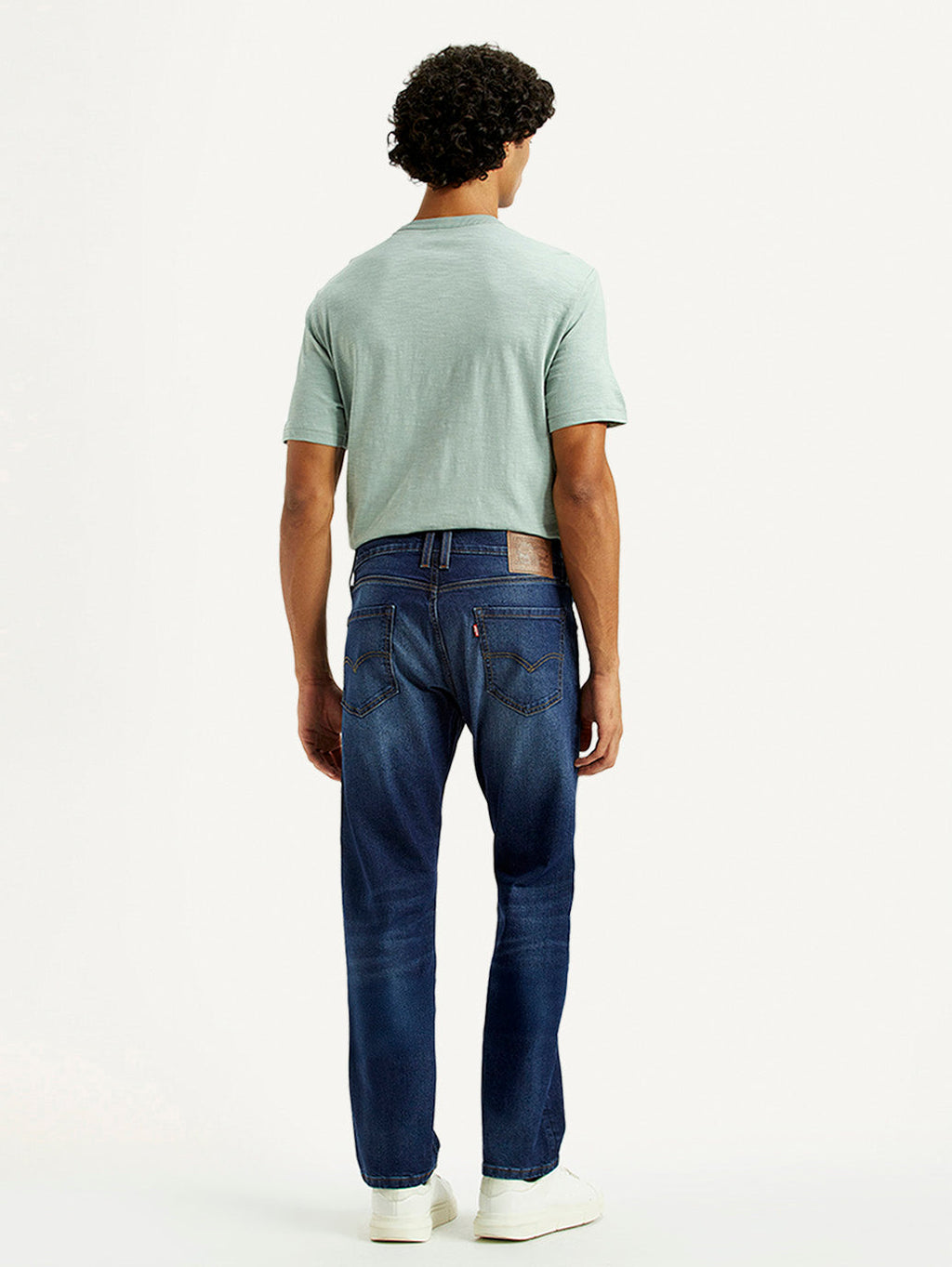 Men's 513 Dark Indigo Slim Straight Fit Mid Rise Jeans