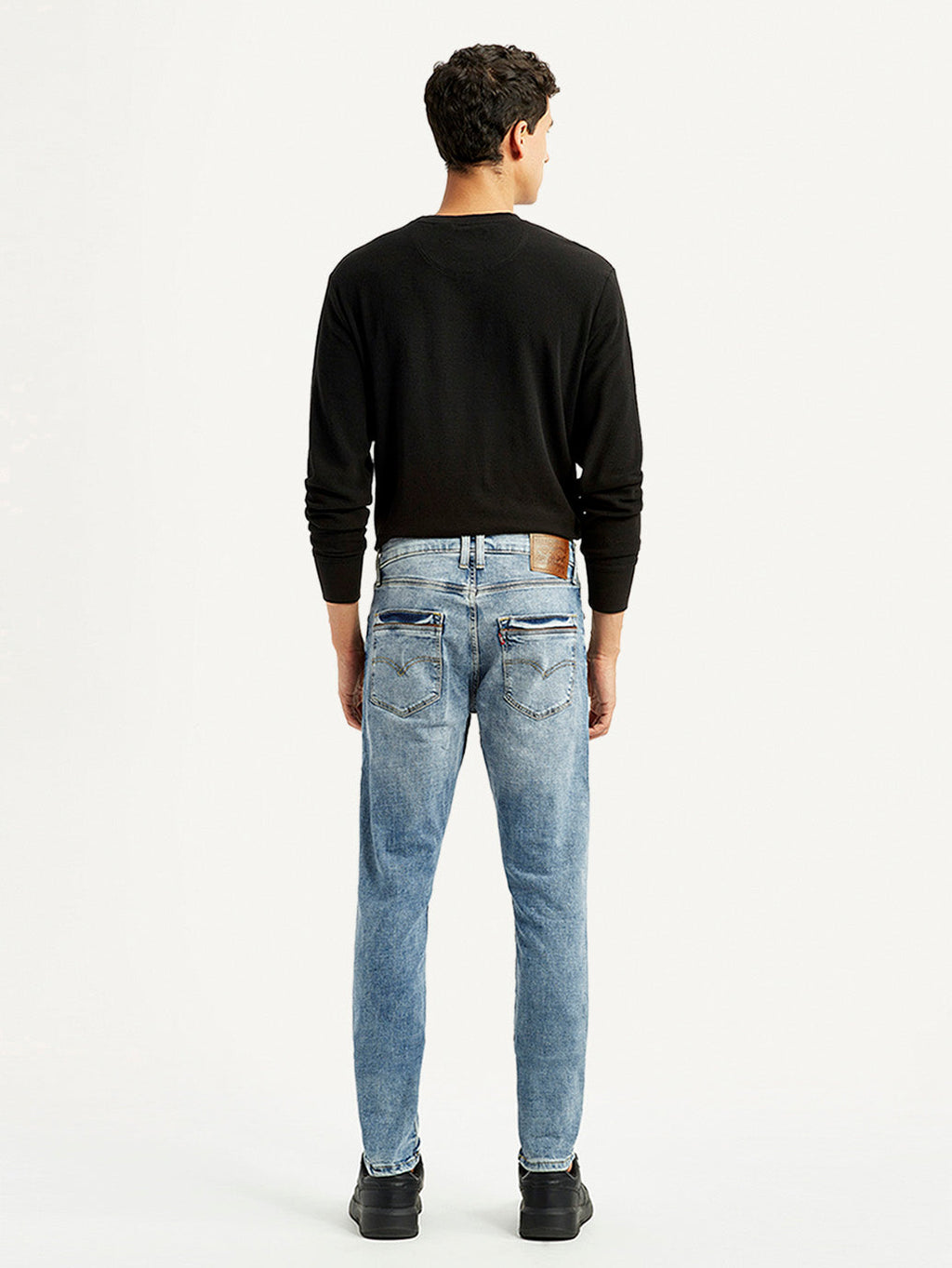 Men's 512 Light Blue Slim Tapered Fit Mid Rise Jeans