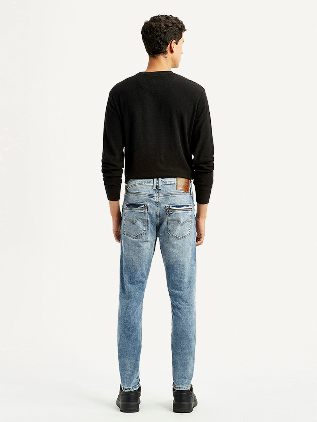 Men's 512 Light Blue Slim Tapered Fit Mid Rise Jeans