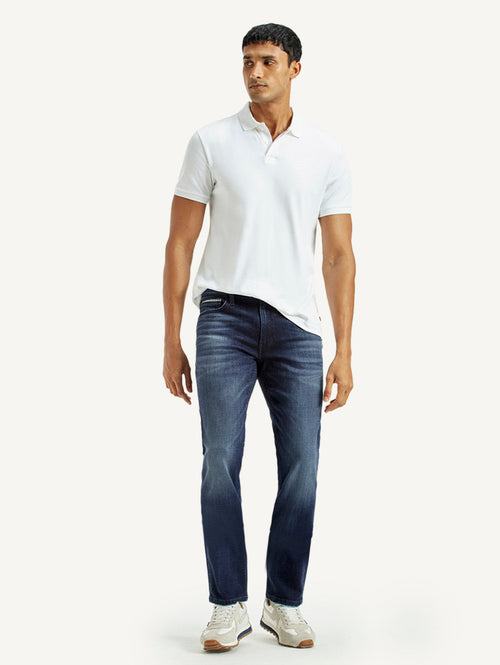 Men's 511 Dark Indigo Slim Fit Mid Rise Jeans