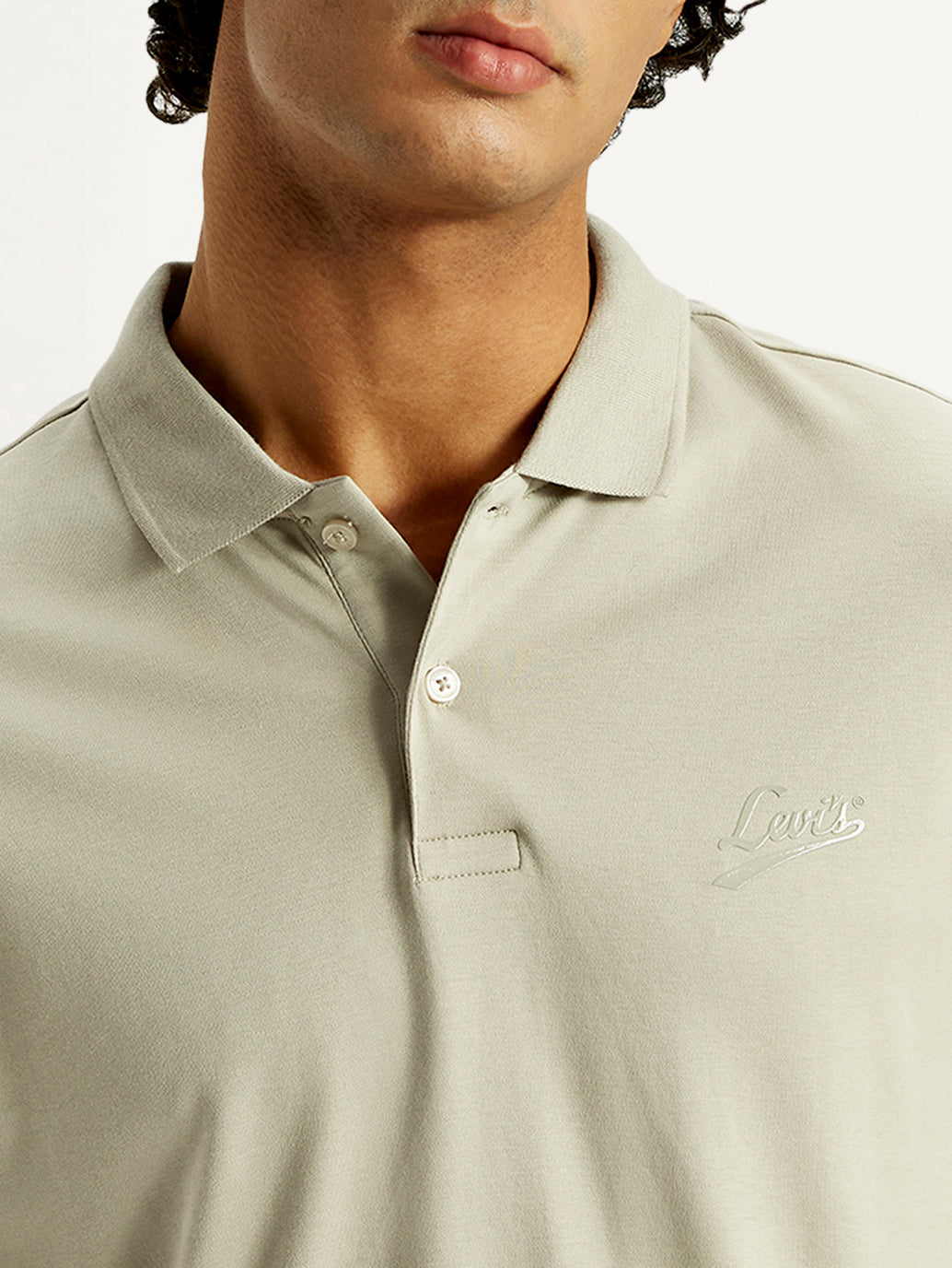 Men's Solid Slim Fit Polo T-Shirt