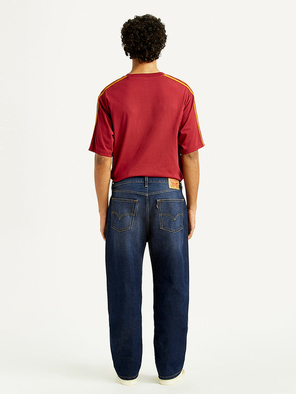 Men's 565 Dark Indigo Loose Fit Mid Rise Jeans