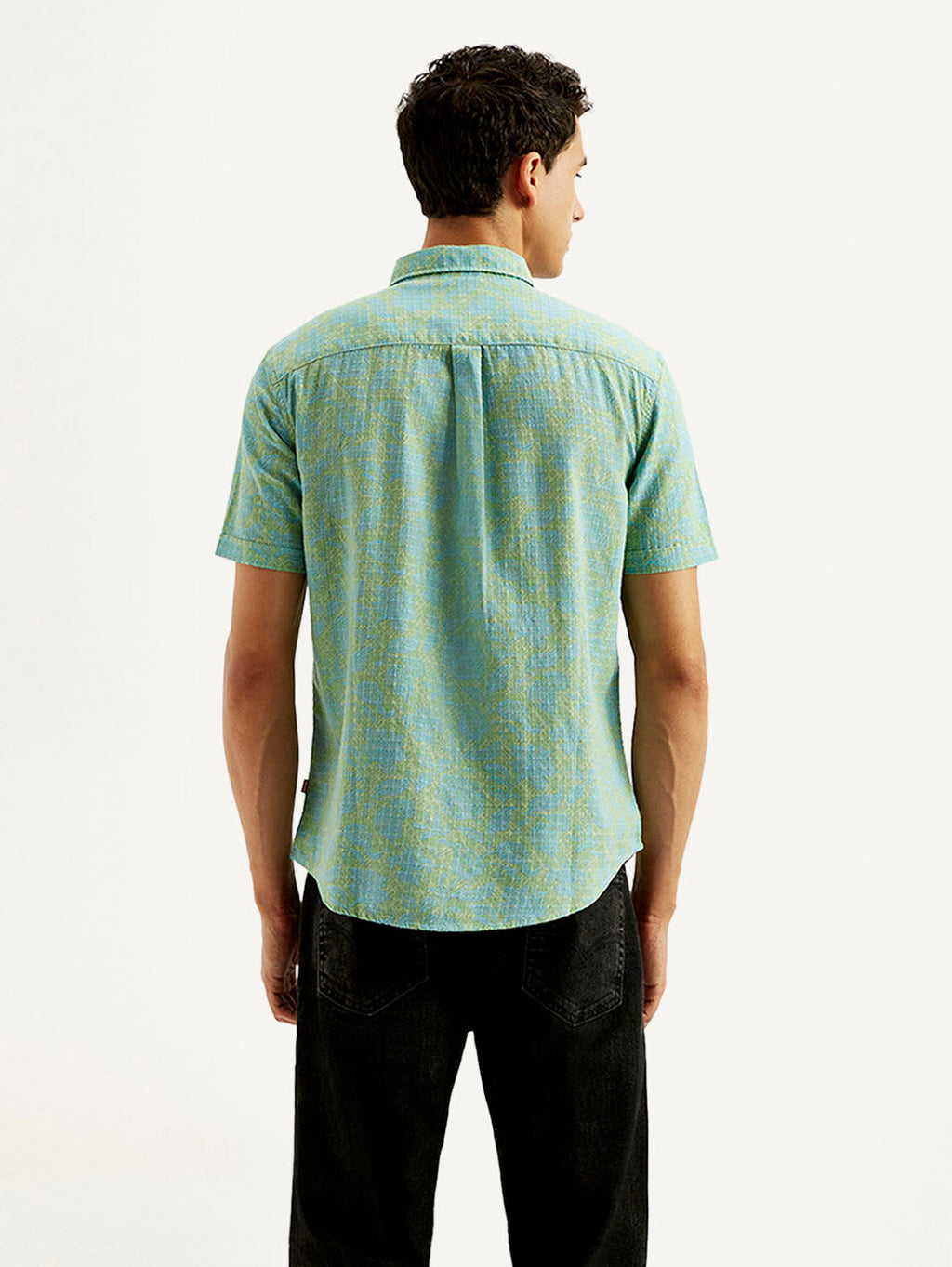 Men's Floral Slim Fit Shirt