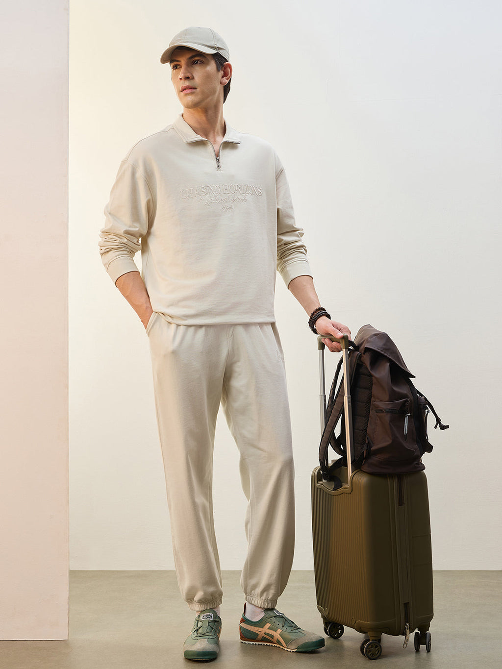 Chasing Horizons High Neck Oversized Co-ord Set