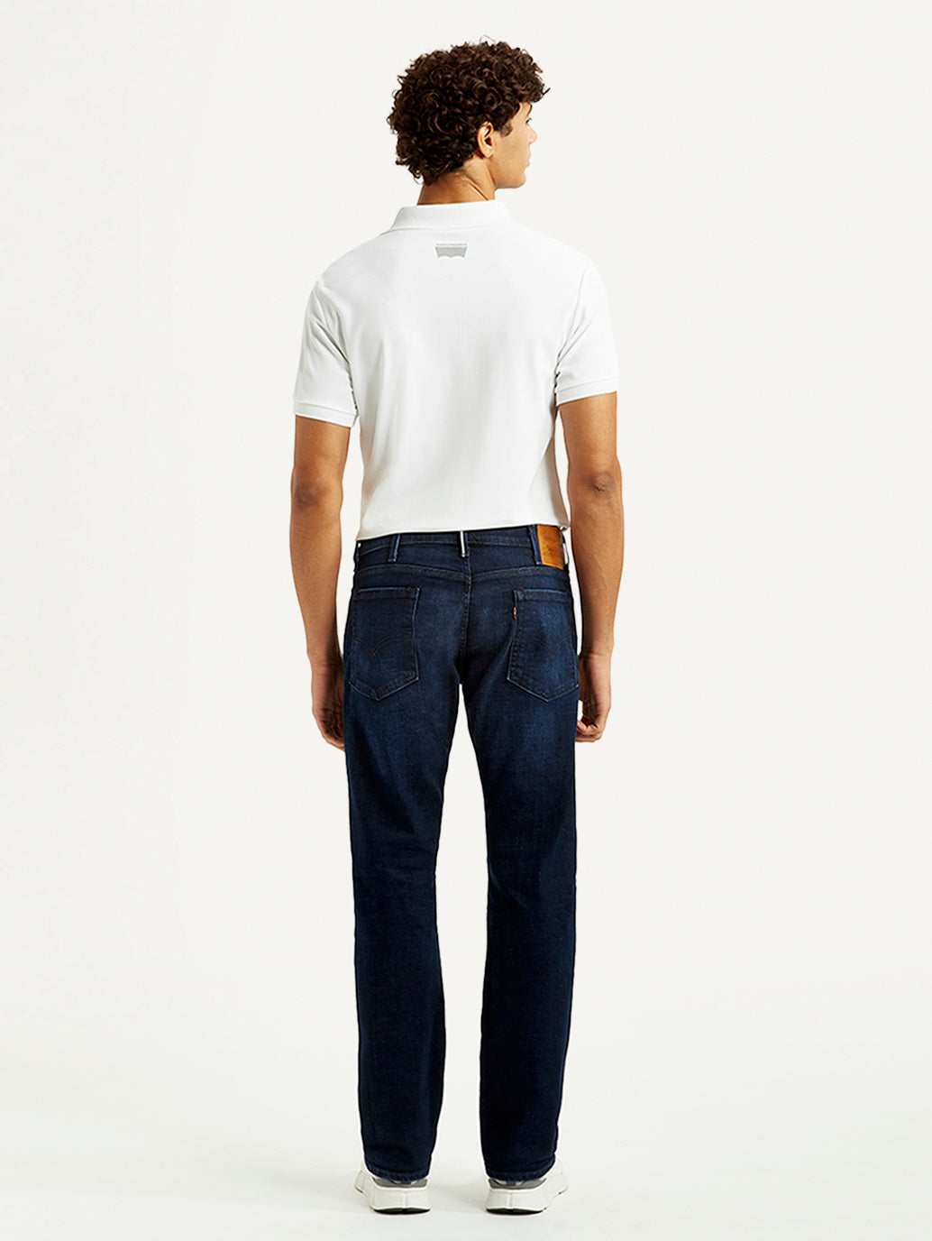 Men's 517 Dark Blue Bootcut Fit Mid Rise Selvedge Jeans