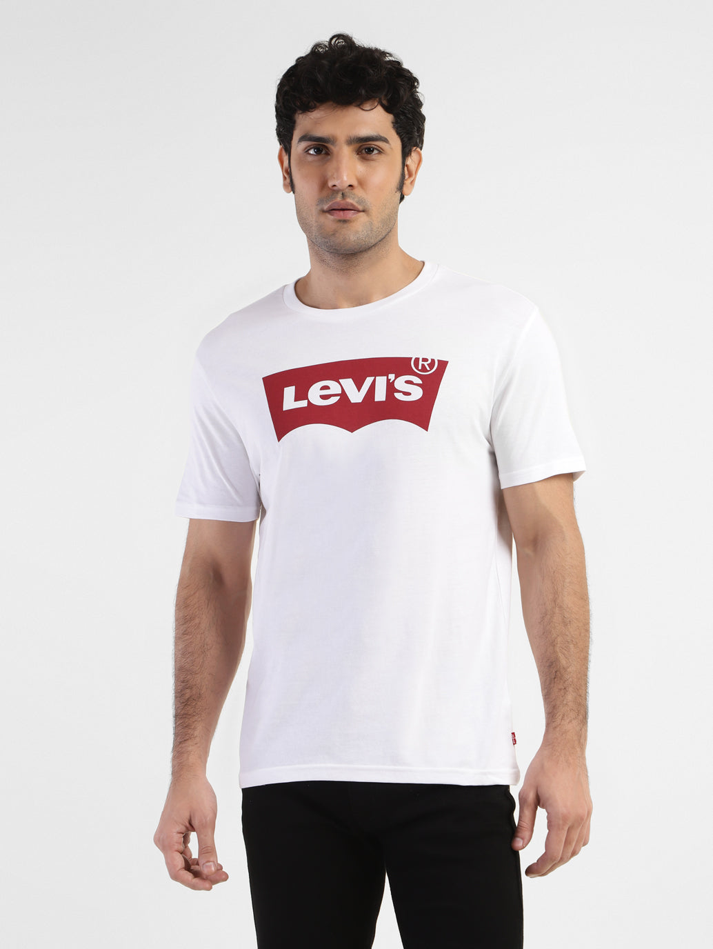 Men's Brand Logo Crew Neck T-shirt