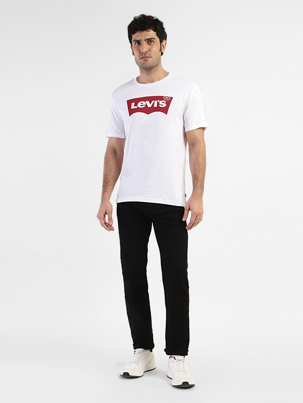 Men's Brand Logo Crew Neck T-shirt