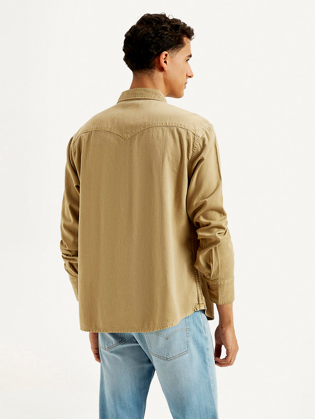 Men's Solid Dyed Slim Fit Shirt