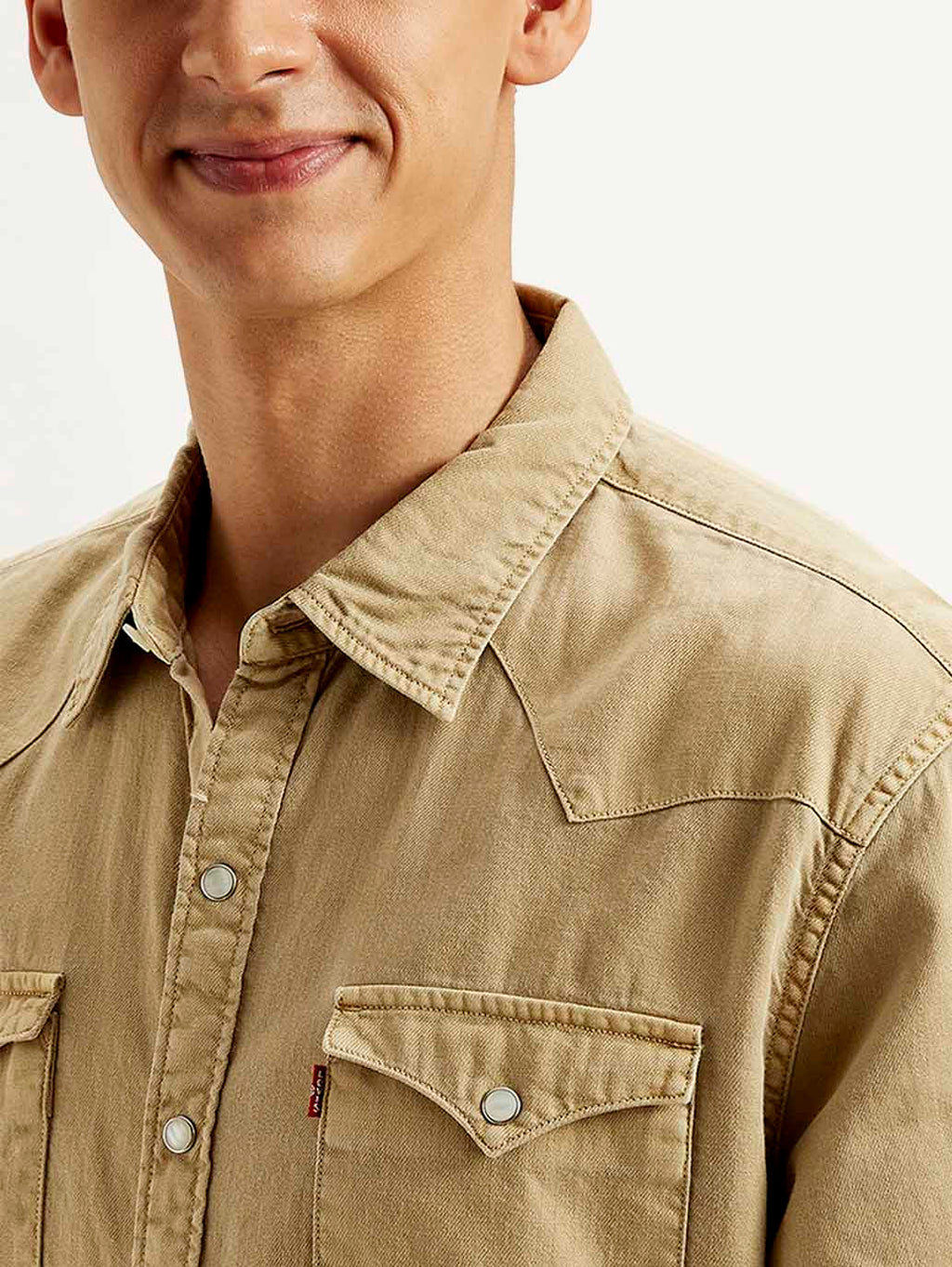 Men's Solid Dyed Slim Fit Shirt