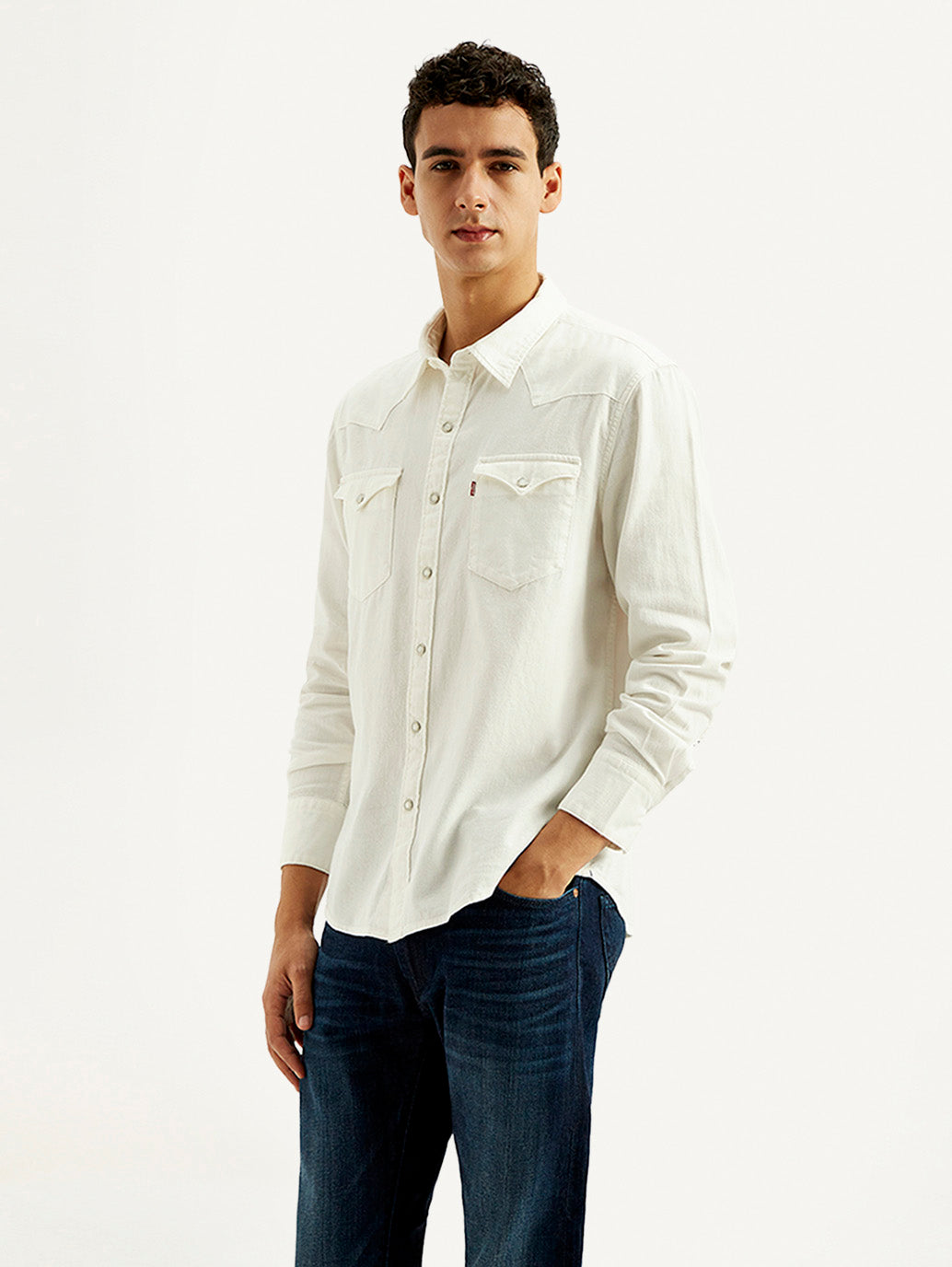 Men's Solid Slim Fit Shirt
