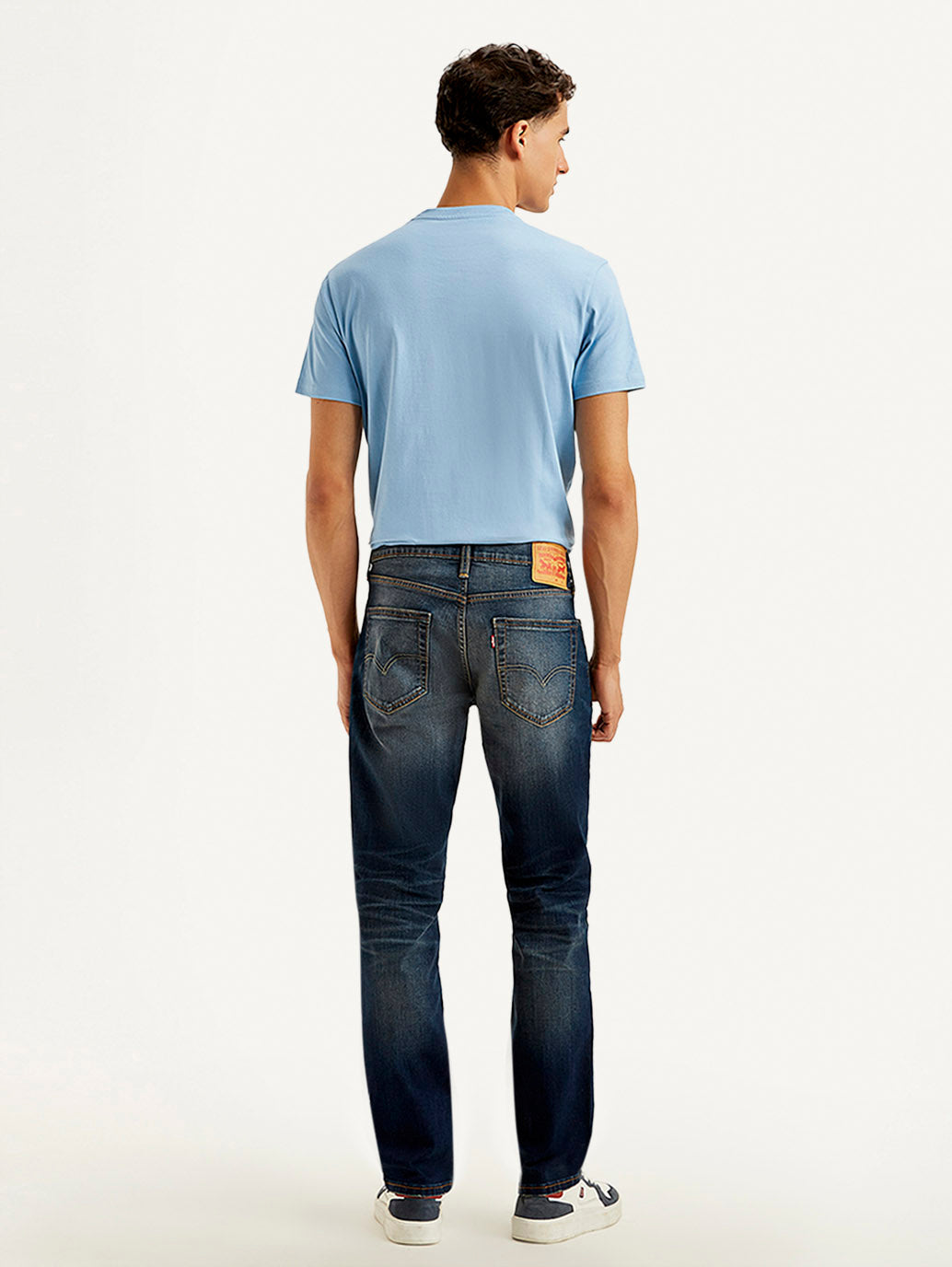 Men's 511 Blue Slim Fit Mid Rise Jeans