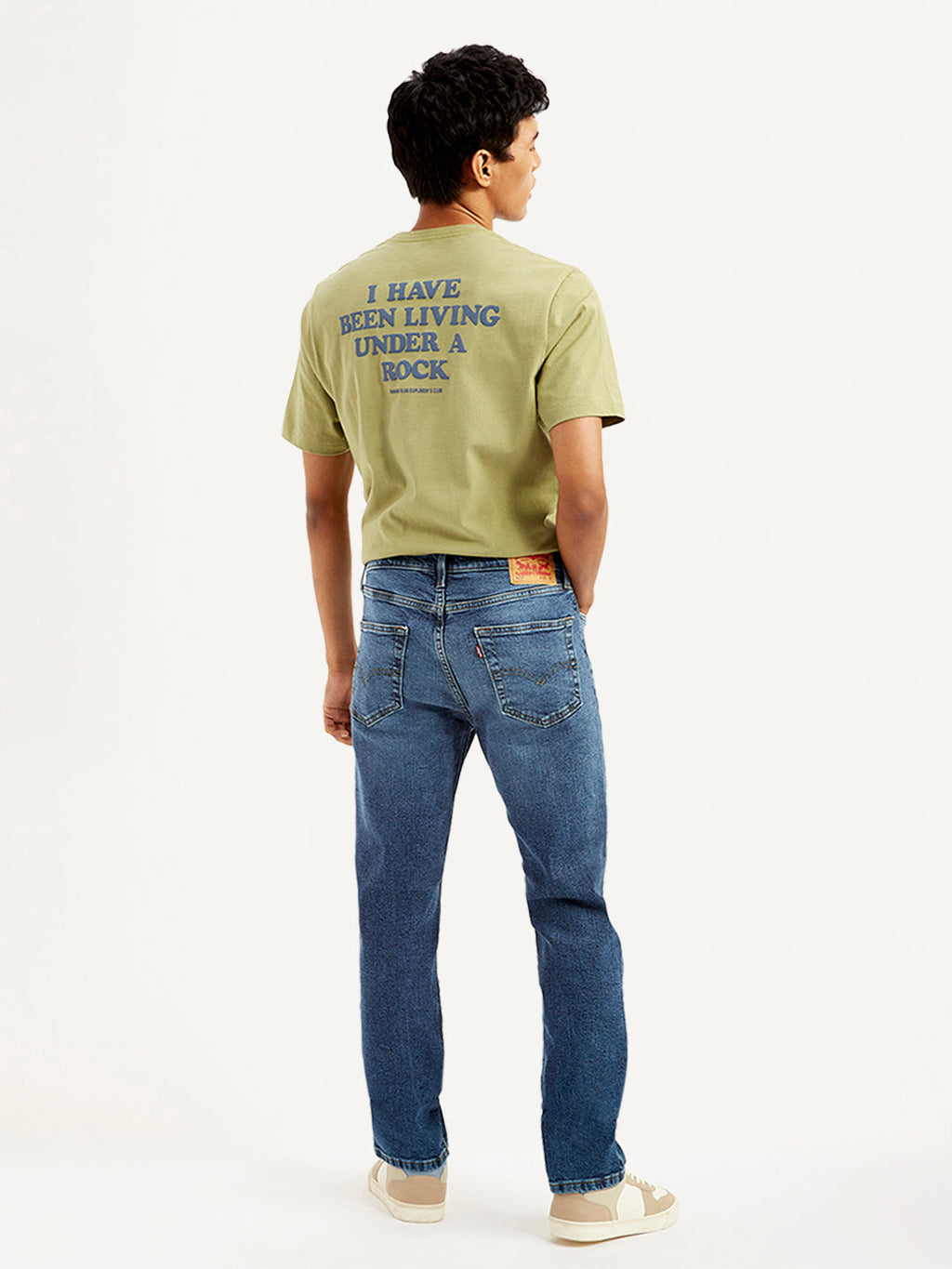 Men's 511 Blue Slim Fit Mid Rise Jeans