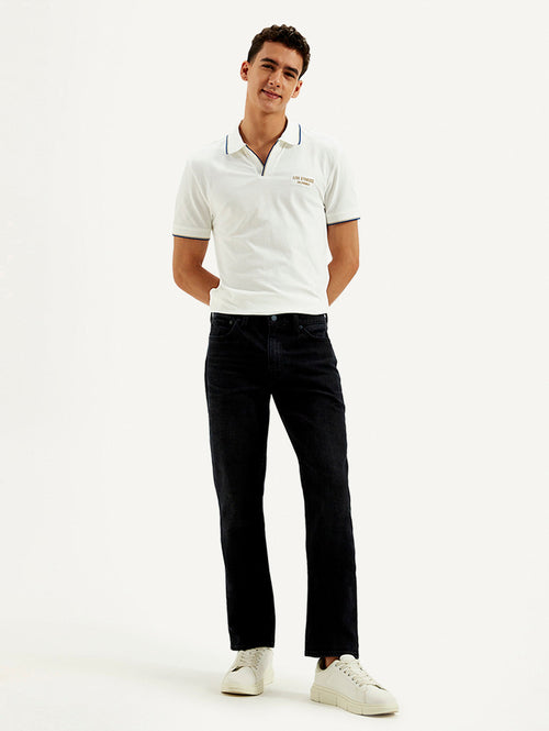 Men's 511 Black Slim Fit Mid Rise Jeans